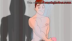 I'm fucking this gay guy hard in the jungle cabin