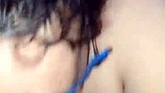 Overwhelmed By That Huge Cumshot On My Saggy Tits After Deepthroat And Hairy Pussy Action