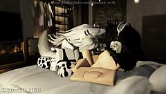 Filling Her Up with Creampie Cumshot After a Month of Teasing in Short Version Session 16