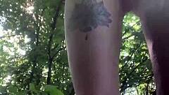 I remember peeing through my bikini pants in a public outdoor spot.