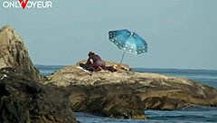Nude beach photoshoot turns into hardcore sex under the sun!