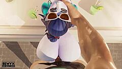 I uh took a french vacation as widowmaker you know