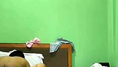 Hot indian couple gets wild with hardcore sex in a cozy hotel room