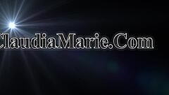 Why Does This Huge-Titted Fat-Ass Thick Pornstar Claudia Marie Audition a Black Bull for Interracial Action?