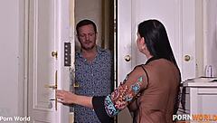 Hey, check out how horny Sofia Lee gets every hole stuffed by her eager neighbors in GP1669