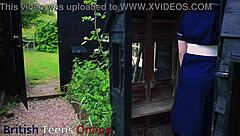 nurse collects sperm sample from patient in hospital uniform