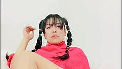 hey playful blue, masturbate that dildo deep and squirt hard for me uncensored