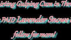 oh gosh, this thick white bimbo babe with bubble braids stares at her fat pussy then i fuck her head hard