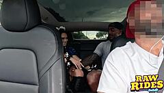 Hey, see this brunette cutie cosplaying as Chun-Li fuck a BBC and get a facial in Uber to Comic Con