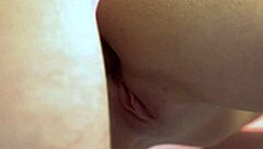 he filled her tight asshole with thick cum in a dripping anal creampie moment