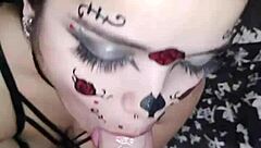 O wellington prado got a deep blowjob on his big veiny cock and covered my face with cum - full on red