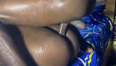 Hardcore Rough Fuck Pounds Ebony Teen 18+ Babe in Doggystyle and Missionary