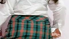 Oh My God, What A Delicious Ass This Student Has After School, Soaking Her Panties From Orgasm And Recording Everything!