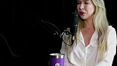 Why am I doing so much anal sex, squirting with my vibrator alone, and content with a wheelchair user Milena Moreau in sheer red?