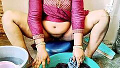 Indian Desi Bhabhi Fucking Neighbour Boys with Massive Cock in Bathroom Hardcore!