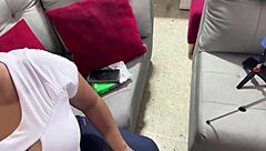 My stepnephew visits and we have fun before hubby gets home 😏