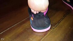 Luh Gives Epic Footjob!