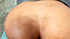 Ebony Beauty Complains About Painful Anal From Father In Law In Florida Bedroom