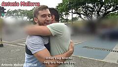 Brian Evansx shows his Colombian friend how to pick up hot girls in public, leading to a steamy threesome with Silvana Lee full of blowjobs and rough sex.