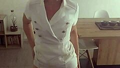 Big Ass Mature Milf in Lingerie and Panties Shows Off Sexy Fat Curves