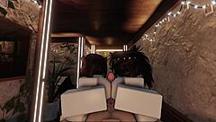 Roblox Slut Returns with Her Friend for More Creampie Group Sex in Tight Pussies!