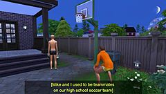 In this anime holiday game, Sims4 follows weekend adventures with Mike and his dad in steamy daddy scenarios