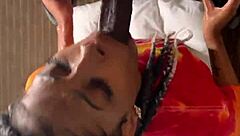 hey guys, check out my deep throat skills on this massive bbc, it's wild