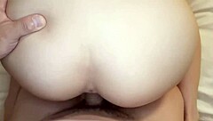 I feel so connected as this beautiful Japanese woman with brown hair, a slim amateur model in nurse cosplay, gives fellatio and rides in creampie sex