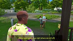 In this anime holiday game, Sims4 follows weekend adventures with Mike and his dad in steamy daddy scenarios