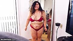 Bbw Stepmom Karla Lane Gives Sloppy Blowjob But Spits On Taboo Pov Action