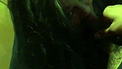 Kingdinglong receives oral attention from a mature white cougar in an interracial encounter.