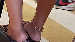 ebony teen 18+ lightskin soles candid