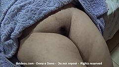 in a casual tale, the chubby latina milf wonders why an arab woman's shaved vagina is so large