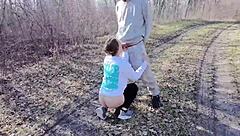 Imagine camping with me getting road head and outdoor sex almost caught then showering together in the wild