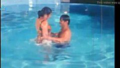 Unmarried Hot Couple Enjoys Time At Swim Pool With Friends!