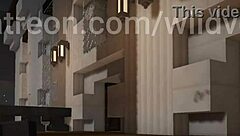 whoa big tits caesar hsr takes that creampie deep in wild minecraft hentai action