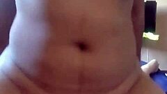 Amateur couple enjoys sensual sex with curvy Latina ex-girlfriend riding big cock.