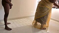 Indian maid subtly explores playful moments with her devar in a private setting