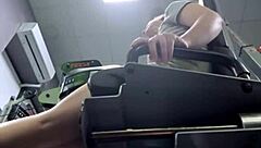 Can You Handle This Extreme Squirting Teen With Big Tits In The Gym?