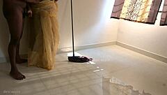 Indian maid subtly explores playful moments with her devar in a private setting