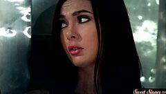 omg this gorgeous ebony teen 18+ gets fucked missionary after flogging in taboo roleplay 😍