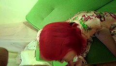 hey, you wanna see me pound this cute redhead valera with my hairy body in quick doggystyle?