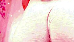 hey, watch this blonde going wild with anal dildo play