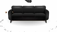 Daya, ride that big cock cowgirl style in this wild casting romp with the PornDude!