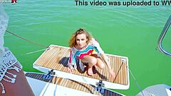 Amirah Adara And Angel Emily Toying Buttholes Outdoors With Dildos And Licking Hairy Pussies In Lesbian Session