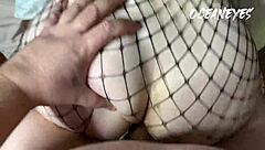 In a hardcore scene the redhead experiences intense assfucking with big cock.