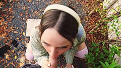 Hey, that sexy gardener is getting it on hard in the garden with her boss