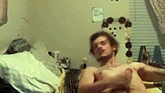 Young Stud Masturbates Solo Until He Cums In Homemade Video