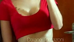 putariasinhas showcases a cute brazilian girlfriend in fishnets with her roommate.