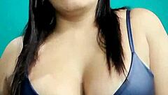 My girlfriend's in her college room masturbating hard until she hits that eye-rolling orgasm 😜